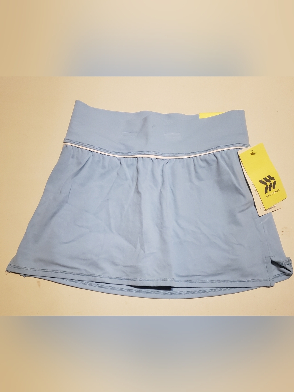 all in motion Light Blue Girls Athletic Skort